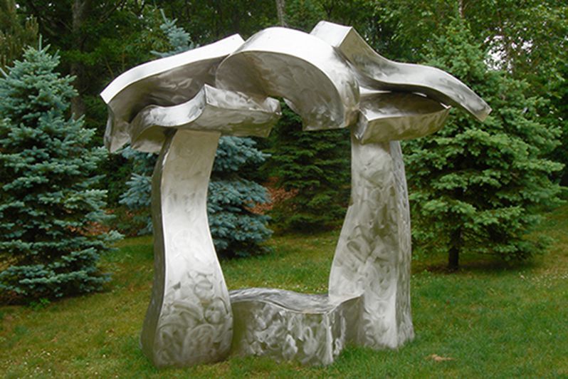 316 stainless steel sculpture