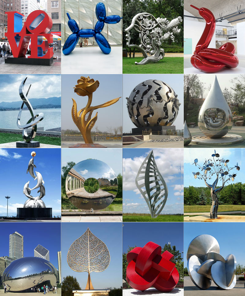 stainless steel sculpture