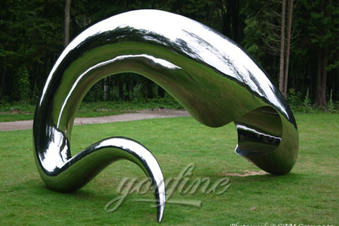 China Factory of Mirror Stainless Steel Sculpture