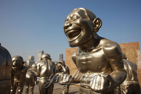 China Mirror Stainless Steel Sculptures Factory