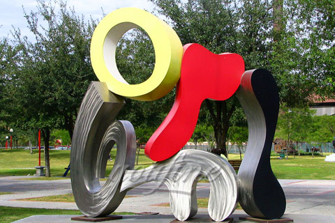 High Quality 304 stainless steel garden sculpture for sale
