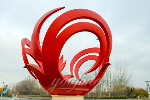 High Quality Stainless Steel Sculpture Fabricated by Master